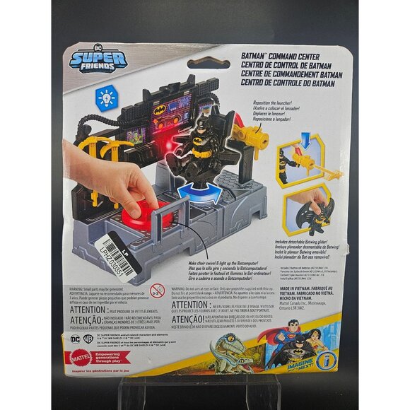 Fisher-Price Imaginext DC Super Friends Batman Command Center Playset Ages 3-8 - Picture 5 of 8